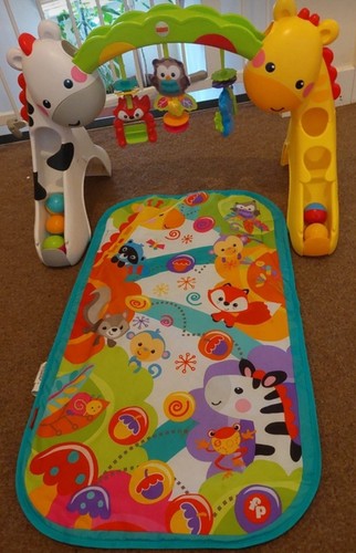 Fisher price baby play - baby, mat