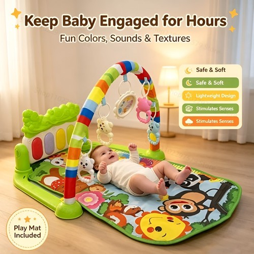Gym play mat baby - play, kid