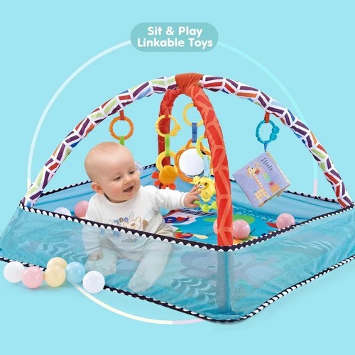 Kids turtle baby gym - in,