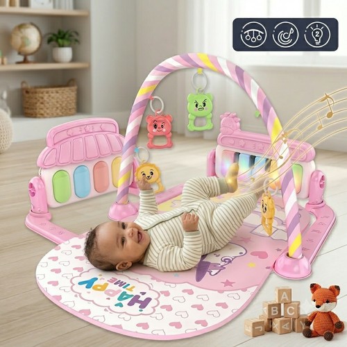 Baby play gym - play, piano