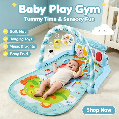 Baby gym play mat newborn - play,