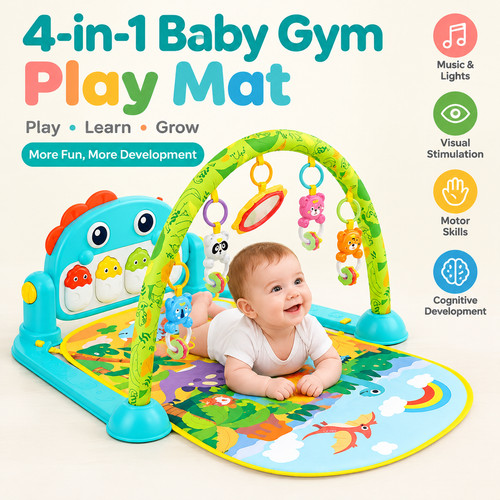 Baby activity gym - 4-in-1,
