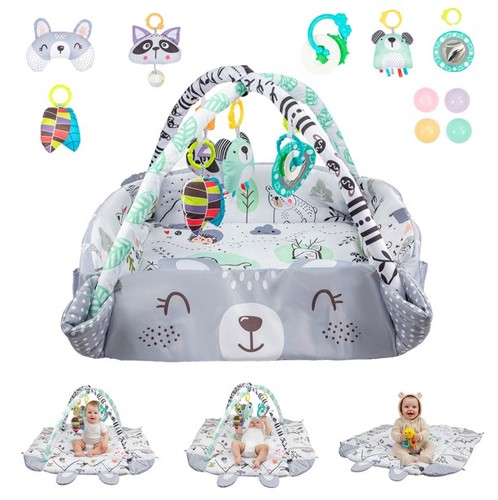 Baby play gym activity - activity, mat
