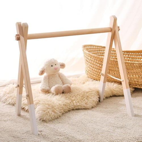 Baby wooden play gym - baby, arch